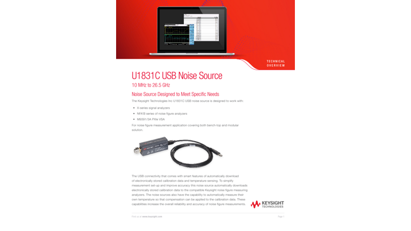 U1831C USB Noise Source - Technical Overview